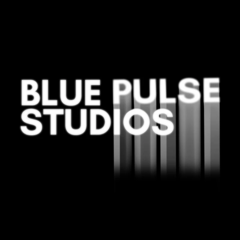 Blue Pulse Logo Tee